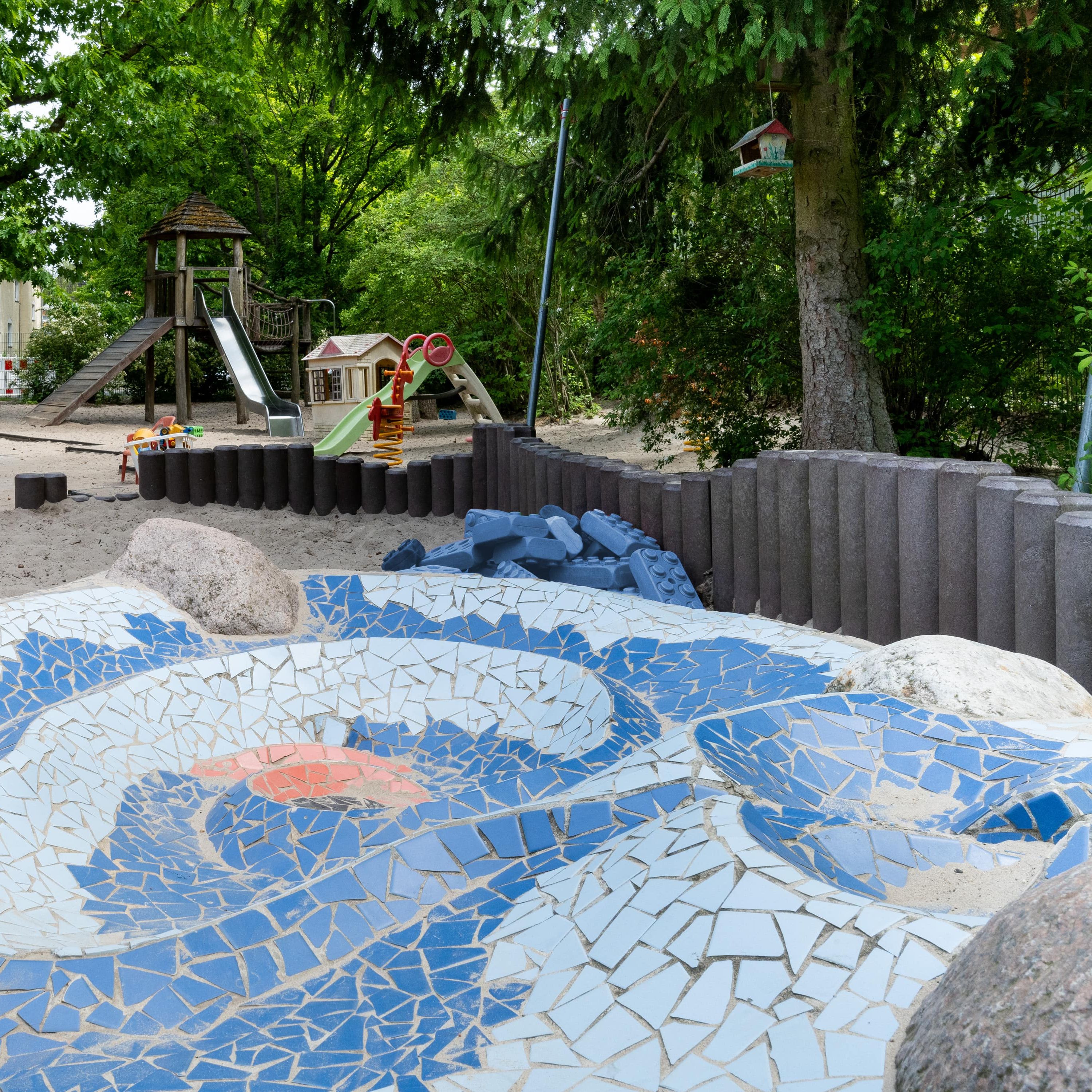 Außenansicht Schönow-Buschgraben Kirche